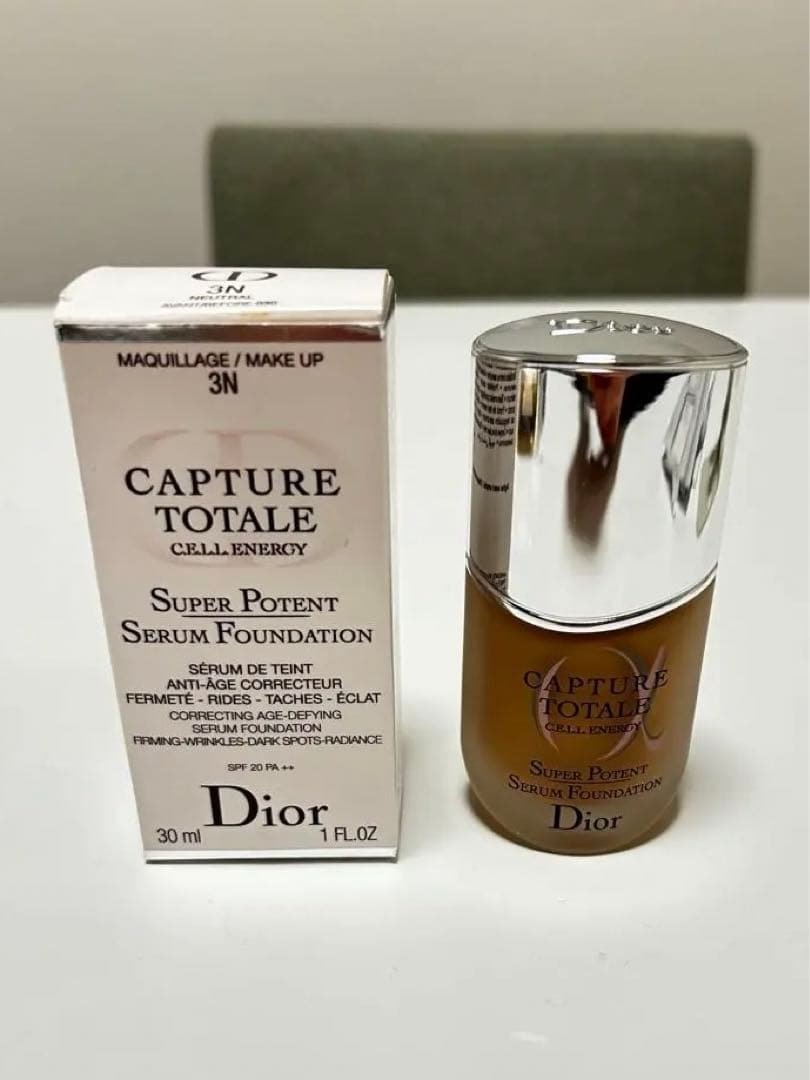 Dior カプチュール トータルセル ENGY スーパー セラムファンデーション ディオール“まるでスキンケア”「カプチュール トータル 」の新作
