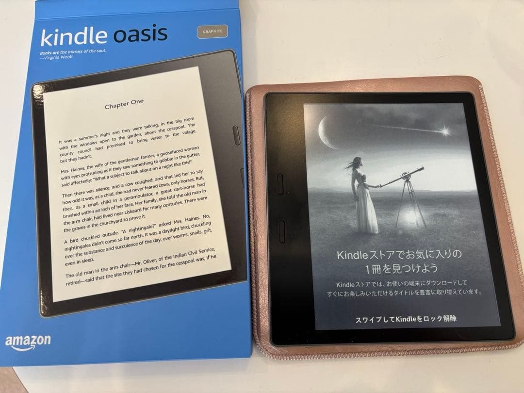Amazon Kindle Oasis 第10世代 8GB WiFi Only Amazon Kindle Oasis 10th Gen 8GB Silver S8IN40 | eBay