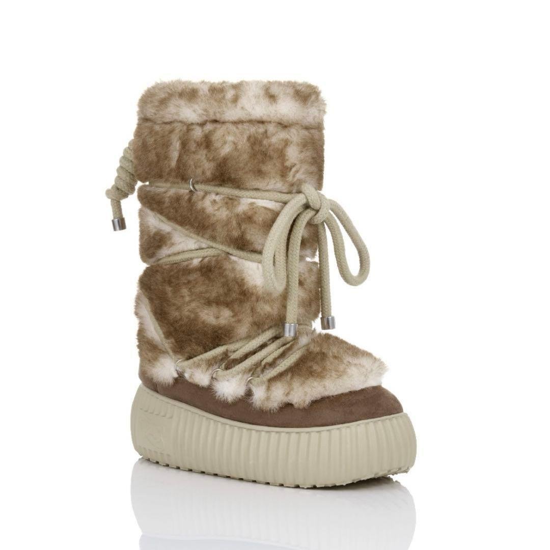 靴 YELLO RITTE FAUX FUR BOOTS 公式サイトにて最新の WINTER COLLECTION 発売開始！ YGRITTE faux fur