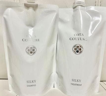 コタクチュール　シルキー　シャンプー&トリートメント詰め替え用 COTA コタクチュール シャンプー シルキー 詰め替え用 550ml - メルカリ