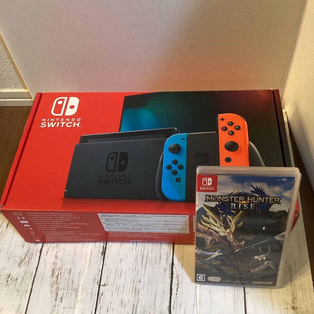 NINTENDO SWITCH モンスターハンターライズ　ソフト付属 Amazon.co.jp: モンスターハンターライズ -Switch : ゲーム