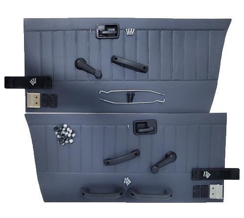 COMPLETE DOOR PANEL KIT / GRAY (OEM) - SAMURAI 80'-93' - Suzuki